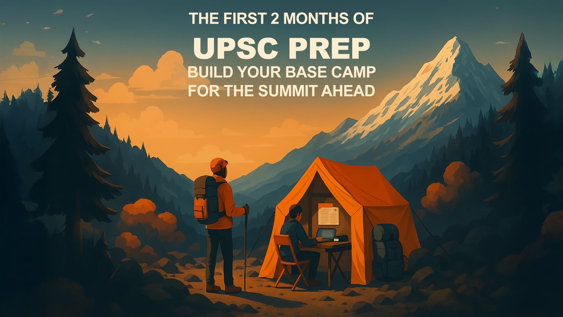 The First 2 Months of UPSC Prep: Build Your Base Camp for the Summit Ahead - blog thumbnail